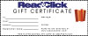 Paper Gift Certificate Paper Gift Certificate